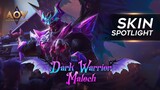 Maloch Dark Warrior Skin Spotlight - Garena AOV (Arena of Valor)