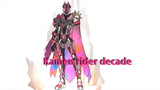 [Hội họa]Vẽ Hiệp Sĩ Mặt Nạ Decade|<Kamen Rider>
