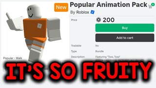 this new roblox bundle is SO FRUITY...