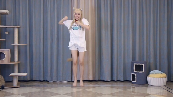 【Dengguo】♡Electronic Angel♡Catmao turns into a girl and dances~