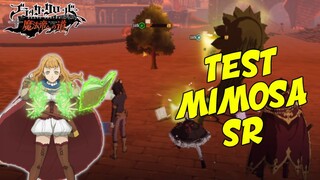 LE MEILLEUR HEALER DU JEU! TEST MIMOSA SR BLACK CLOVER MOBILE