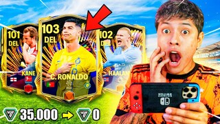 BUSCANDO EL FICHAJE DE CRISTIANO RONALDO *no lo creerás* 😱 FC MOBILE 24