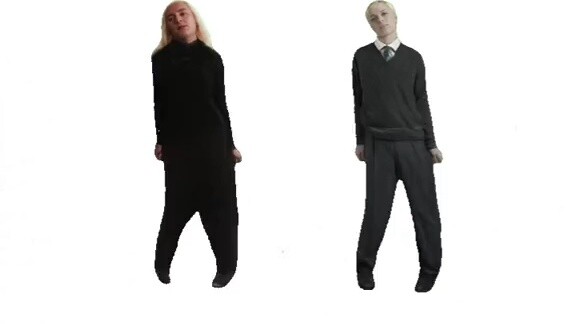 Coachella's wind still blew to Hogwarts Lucius X Malfoy
