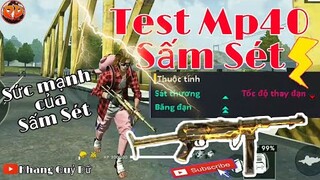 FreeFire | Mp40 Sấm Sét mạnh hay yếu ? | AFK Quỷ Dữ