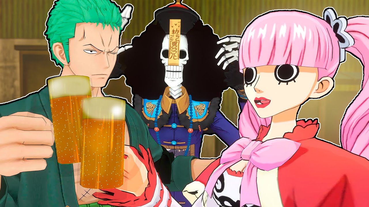 Brook cuidando do ZORO e Perona no One piece VR! - BiliBili