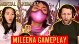 Mortal Kombat 11 Ultimate Official Mileena Gameplay Trailer REACTION!!!