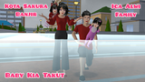 Kota Sakura Banjir Baby Kia Takut | Ica Alwi Family | Drama Sakura School Simulator