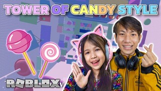 หอคอยลูกอม Tower Of Candy Style  [ Roblox ]