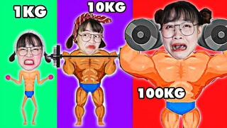 Hà Sam Quyết Tâm Tập GYM Để Trở Thành Vận Động Viên Cử Tạ Quốc Tế - Tough Man