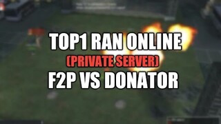 TOP 1 RAN ONLINE PRIVATE SERVER FREETOPLAY VS DONATOR - RAN REPUBLIC TEAM BASIC