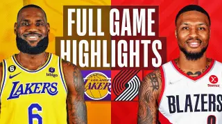 LAKERS vs TRAIL BLAZERS FULL GAME HIGHLIGHTS | JANUARY 22, 2023 BLAZERS vs LAKERS HIGHLIGHTS NBA2K23