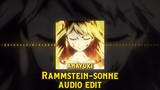Rammstein - Sonne [Audio Edit]