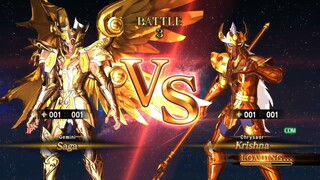 Gemini Saga [God Cloth] VS Chrysaor Krishna