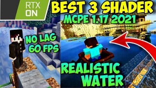 KEREN! INI DIA 3 SHADERS MCPE 1.17 REALISTIC | SANGAT RINGAN DAN MIRIP SHADERS RTX | Mcpe shaders