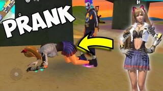 PRANK JADI CEWEK DI TRAINING LANGSUNG DI AJAK W1K W1K BOCIL SANG*EAN |FREE FIRE INDONESIA