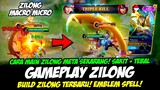 BUILD ZILONG TERBARU + TERSAKIT❗CARA MAIN ZILONG META SEKARANG❗TUTORIAL & GAMEPLAY ZILONG TOP GLOBAL