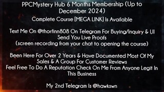 PPCMystery Hub 6 Months Membership (Up to December 2024) Course download