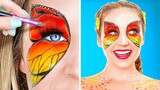 TRANSFORMASI MAKEUP LUCU || Penghilangan Makeup SFX! Tips & Trik Viral Beauty TikTok oleh 123 GO!