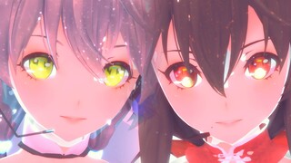 【南北组MMD】红蓝色交织的声音充满了整个世界◆no title（石英式改变V3公式服/改模限定配布）