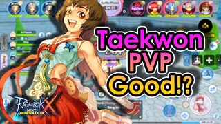 [ROX] How Is Taekwon In PVP? | King Spade