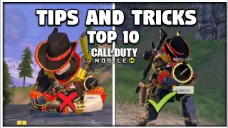 TOP 10 BATTLEROYALE TIPS AND TRICKS IN COD MOBILE | 100 TIPS AND TRICKS SERIES | PART - 2