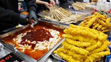 튀김 하루 1000개 완판! 오픈 두달만에 대박난 분식맛집! 떡볶이, 어묵, 순대 / spicy rice cake " Tteokbokki " / korea street food
