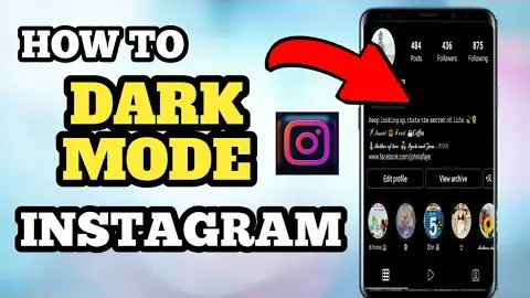 HOW TO DARK MODE INSTAGRAM ON ANDROID PHONE 2022