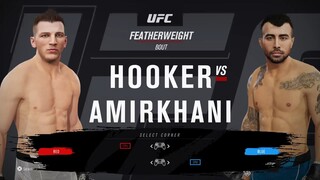 EA SPORTS UFC 4 - Featherweight - Prelims: Hooker vs Amirkhani (CPU vs CPU)