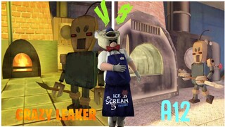 Ice Scream 5 Fanmade Gameplay By Crazy Leaker VS Ice Scream 5 Demo Version Gameplay By A Twelve