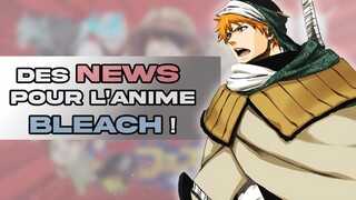 Du NOUVEAU pour L'ANIME BLEACH à la JUMP FESTA !