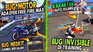 TOP 5 DAFTAR TRIK DAN BUG TERBARU DI FREE FIRE - BUG MENGHILANG DI TRAINING !! BUG JADI CHEAT MEDKIT