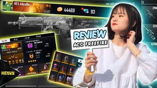 [Free Fire] REVIEW ACC FREE FIRE của tui HEV.AliceNè | HEAVY Alice