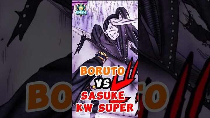 BORUTO OTSUTSUKI VS SASUKE KW SUPER #shorts