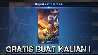 MIMPI JADI KENYATAAN !! SKIN LEGEND GRATIS BUAT KALIAN !