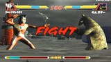 Ultraman Fighting Evolution 2 (Ultraman Taro) vs (Bemstar) HD