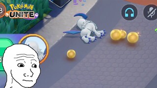 When I accidentally knocked out Absol 😳 | Pokemon Unite Shorts