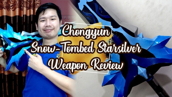 [ REVIEW ] Cosplay Weapon : Chongyun 重云 Snow-Tombed Starsilver / Genshin Impact 原神 원신 げんしん