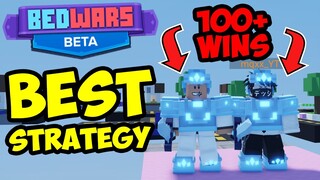 Roblox Bedwars BEST Strategy (WIN EVERY GAME)