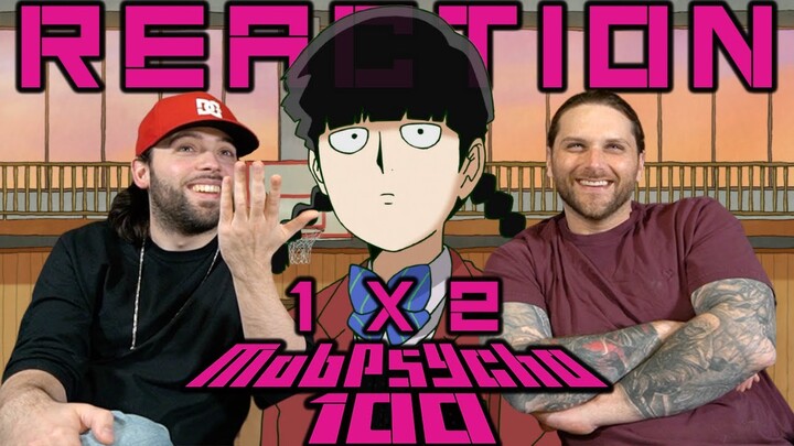Mob Psycho 100 1x2 REACTION!! "Doubts about Youth -The Telepathy Club Appears-"