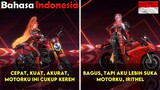 Percakapan Khusus Skin Ducati mobile legend bahasa Indonesia || Dialog Ducati Skin