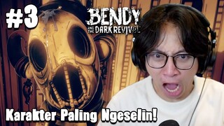 HAMPIR JANTUNGAN PERKARA NI KARAKTER ! - Bendy And The Dark Revival Part 3