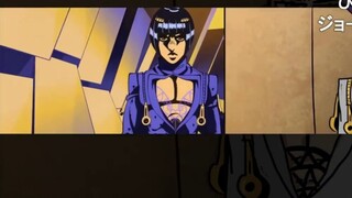 Orang-orang Jepang menyaksikan reaksi rentetan Jepang dari [JOJO golden wind hand-painted op] oleh o