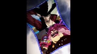 Mihawk vs Big mom || One piece || who is stronger #onepiece #onepieceedit #viral#anime #trend #short