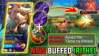 BUFFED IRITHEL NEW BEST BUILD & EMBLEM IS HERE | MELEFIC ROAR IRITHEL| MLBB