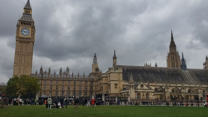 Westminster Abbey and Big Ben, London