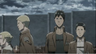 semangat kembali ketika mikasa datang (Shingeki no Kyojin Eps.07 Part.28 Sub Indo)