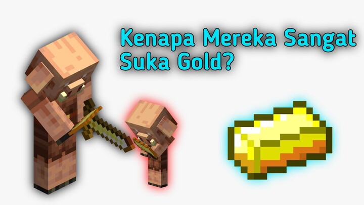 Kenapa Piglin Menyukai Gold?