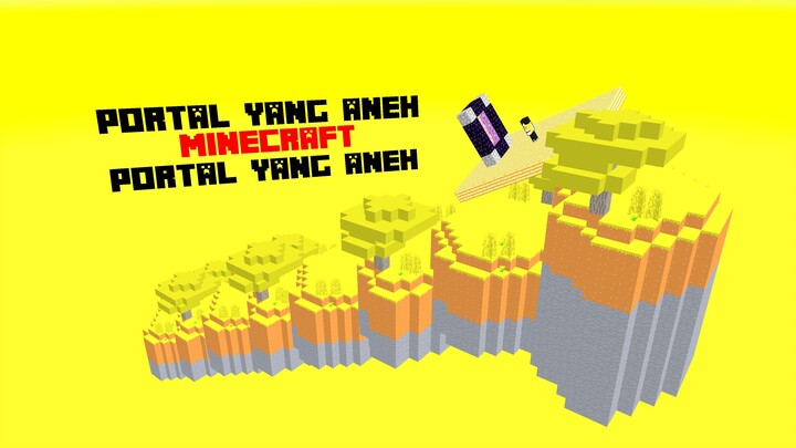 Permainan Animasi Portal Yang Aneh, Seberat apa sih zombie raksasa?, Dan Lainnya! Minecraft #17