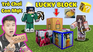 Minecraft, Nhưng bqThanh và Ốc Đập LUCKY BLOCK TRÒ CHƠI CON MỰC Xem Nó Có Gì ? (SQUID GAME)