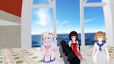 [Anime] [MMD 3D] Vtubers' "Pertahanan Absolut"